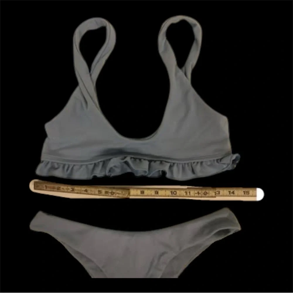 Women's Baby Blue Zaful Bikini Size Medium NWOT - Picture 5 of 8